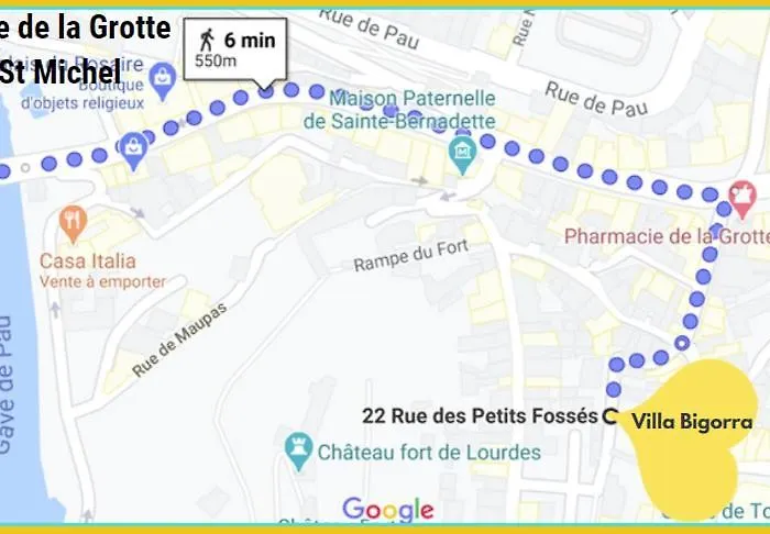 Apartment Bigorra Centre Le Sanctuaire La Grotte , Parking